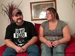 Casting first time desperate amateurs need money plumper real mo