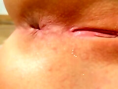 Extreme Close up Pussy teasing and HUGE pulsating ejaculations