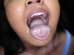 GloryholeSecrets - Hot Petite Chinese Sneaks Out And Sucks Tons Of Cock