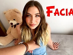 FACIAL for a shy gal in her room when her parents are not home, blowjob to an unknown guy FACIAL for a shy gal in her room when her parents are not home, blowjob to an unknown guy