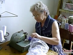 OmaHoteL Amateur Grandmother Playing Striptease All Alone and Horny OmaHoteL Amateur Grandmother Playing Striptease All Alone and Horny