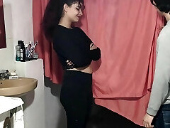 Sexy Latina is fucked by her boyfriend's enormous cock in multiple poses - Porn in Spanish Sexy Latina is fucked by her boyfriend's enormous cock in multiple poses - Porn in Spanish