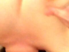 My manstick throatfucking a busty wife in threesome.