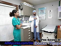 Nurses Get Naked & Study Each Other While Doctor Tampa Witnesses! "Which Nurse Goes 1st?" From Doc-TampaCom