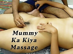 Son Massage His Hot Sexy Step Mom