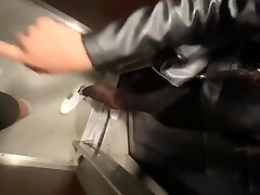 Sloppy Deepthroat Feet Wank And Rimming After Public Showcasing And Risky Elevator Blowjob