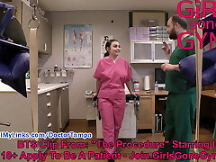 SFW - NonNude BTS From Lenna Lux in The Procedure, Gorgeous Mitts and Gloves,Watch Entire Film At GirlsGoneGynoCom