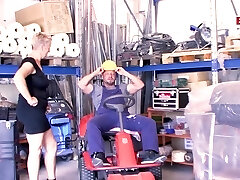 Chubby german mature nymph boss caught guy and wants sex