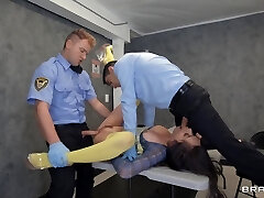 There are two options - either you stay here in jail or drill with us and we'll get you out