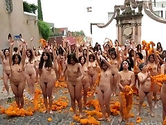 100墨西哥裸体的妇女组