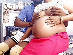Young Pregnent Pinki Bhabhi gives juicy Blowjob and Devar Cum in Facehole.