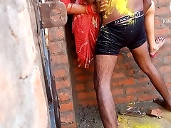 Ragini Bhabhi Apne Husband Ke Sath Holy Bang-out Kia