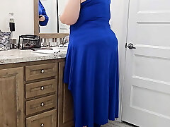 Damsel In Bathroom With Panty Down, Was Very Surprised When Stranger Accidentally Walked In (Role Frolicking)