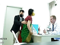 Indian Desi Girl Torn Up by her Big Dick Physician ( Hindi Drama )