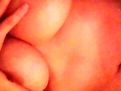 Hot teen showing pussy and thick natural tits