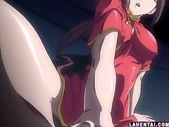 Horny manga porn babe playing her pussy and ass