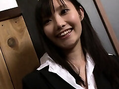 Asian brunette sucking hard on a fat boner Asian brunette sucking hard on a fat boner