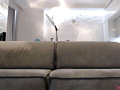 Sexy thin damsel changes cloth on cam p5