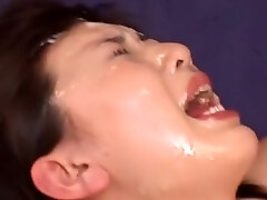 Crazy Japanese female Reon Kirishima in Incredible Facial, Gangbang JAV pin
