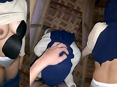 Blowage and Doggy Screw With Hijab Desi Coworker Mistress On Factory Stairs Blowage and Doggy Screw With Hijab Desi Coworker Mistress On Factory Stairs