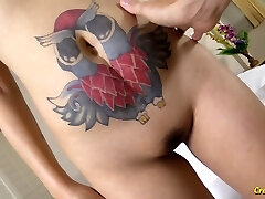 Horny Thai nympho thumbs her wet pussy before giving a nice blowjob Horny Thai nympho thumbs her wet pussy before giving a nice blowjob