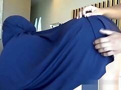 Arab burqa teenage fucked in all three holes, & she loved it! - Anal creampie!