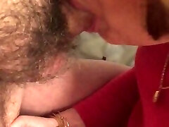 Sucking my lollipop while taking a piss