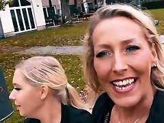 german blonde mature mommy at lesbian public pick up