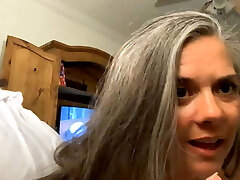 Beautiful horny Gilf