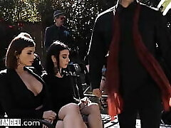 BurningAngel Marley Brinx Entices A DILF Into Fucking Her During His Wifey'_s Burial