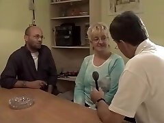 Blonde Granny Fisted and Nailed
