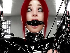 Mommy Bounded by Liquid Latex Hardcore 3D BDSM Cartoon