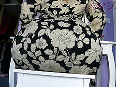 I pull down the tight stocking and fuck my stepmom's big donk hard! I pull down the tight stocking and fuck my stepmom's big donk hard!