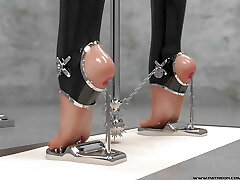 hardcore metal bondage, látex bdsm compilación 3d