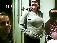 Swinger couple with pregnant and have threesome fuckfest! Italian