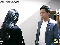 widow & #039;s wish-viuda asiática sexy en medias y tacones altos tiene una aventura con un hombre, es follada y suplicada por misericordia