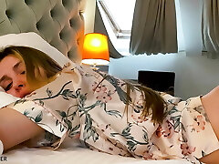 -Yeah cum inside me please!. Fucked stepmom in hotel apartment after party