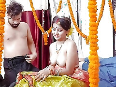 Cheating wifey part 02 Newly Married wife with Her Boy Friend Hardcore Fuck in front of Her Hubby ( Hindi Audio )