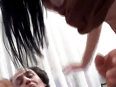 Italian fledgling couple having sex and enjoying while being filmed