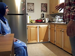 Arab Cleaning Maid Left Behind To Clean Something Important Arab Cleaning Maid Left Behind To Clean Something Important