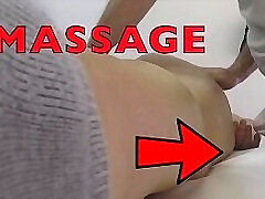 massage versteckte kamera zeichnet fette frau tastend masseur'_s schwanz