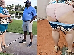 Golf trainer offered to train me, but he eat my big fat pussy - Jamdown26 - big butt, thick ass, thick rump, big booty, Plus-size SSBBW