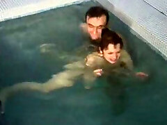 Coed's obscene Russian mummy spends some time with me in sauna Coed's obscene Russian mummy spends some time with me in sauna