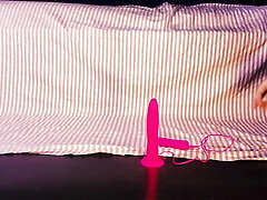 Pretty MILF In Brief Skirt Ride Her Favorite Dildo! Wand Toy! Home Alone! PAWG