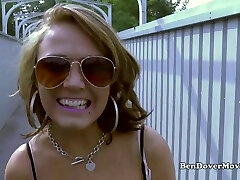 Brit teen gagging on old mans big cock Brit teen gagging on old mans big cock