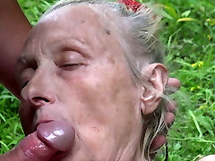 Grandma seduced by young nudist Grandma seduced by young nudist