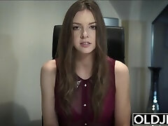 Teen open mouth cumshot and gulp after riding old man cock Teen open mouth cumshot and gulp after riding old man cock