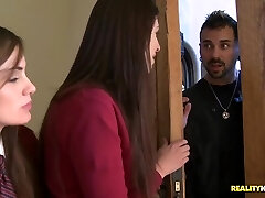 Two students giving their fresh pussies