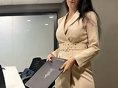 Fucked a hot secretary in the office toilet