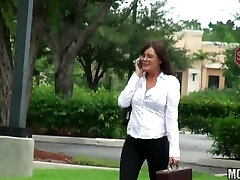 Hot Brunette MILF with Big Tits Getting Penetrated in Different Positions